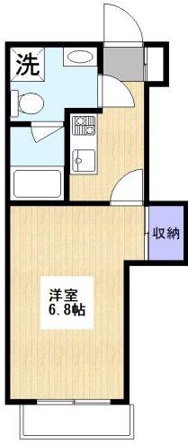 HOUSING下北沢ビル(1K/3階)の間取り写真