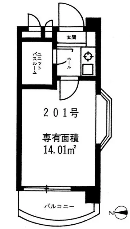 ドルフィン南馬込 2階階 間取り