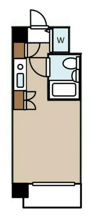 パーク・ノヴァ横浜阪東橋弐番館 5階階 間取り