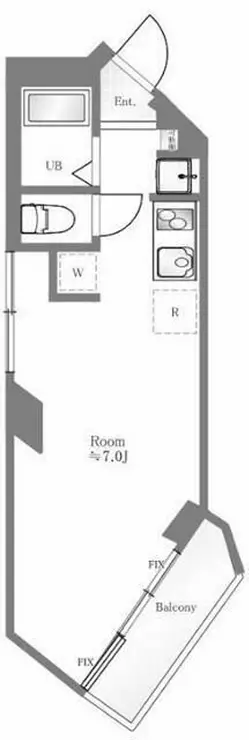 日神パレス北池袋 2階階 間取り
