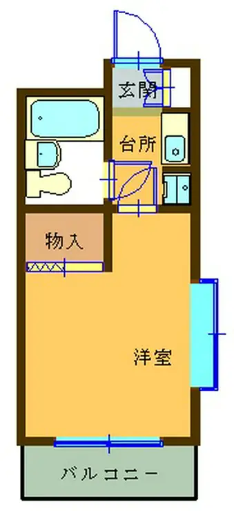 こまばディモーレ 3階階 間取り