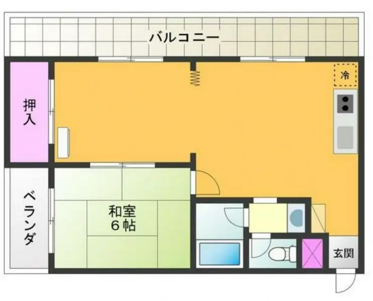 王子台ミハラ 3階階 間取り