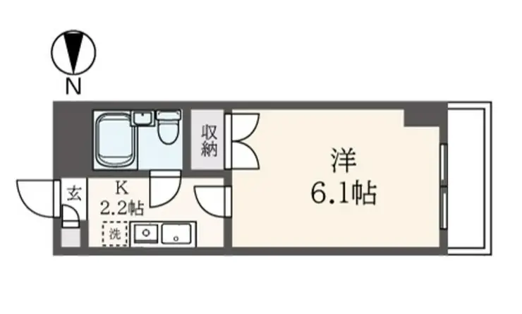 ワコーレ八幡山 5階階 間取り