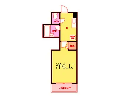 メゾン東陽日吉マンション(1K/1階)の間取り写真