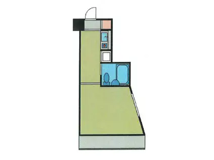 メゾン・ド・マドーヌ(ワンルーム/4階)の間取り写真