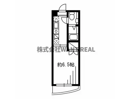 FSC新宿マンション(1K/3階)の間取り写真