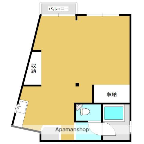 泰陽ビル(ワンルーム/3階)の間取り写真