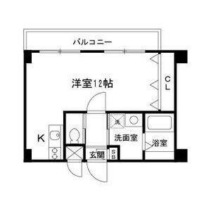 ラ メゾン ミュー(ワンルーム/5階)の間取り写真