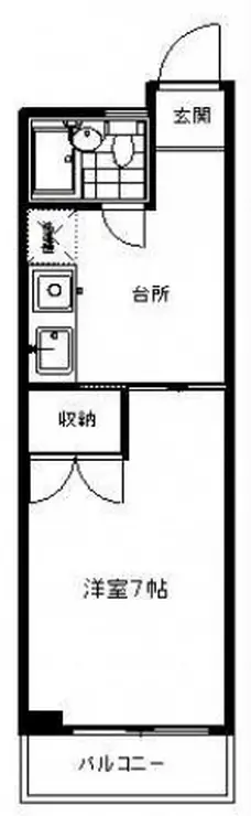 エリカコーポ 2階階 間取り