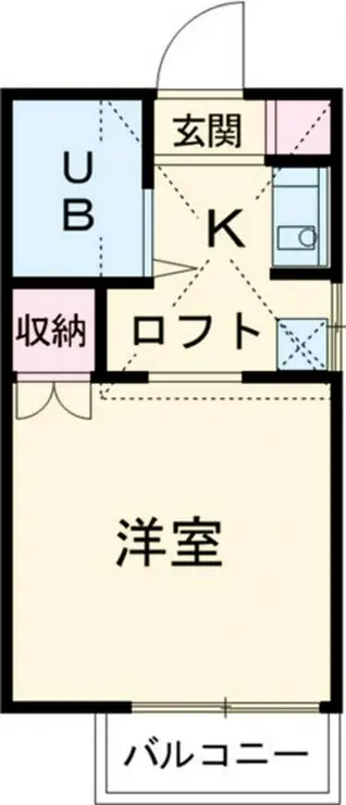 クレアハイツ 2階階 間取り