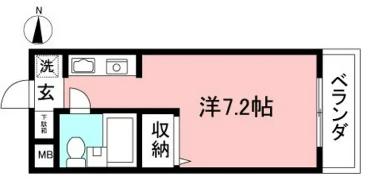 ジョイフル高井戸弐番館 2階階 間取り