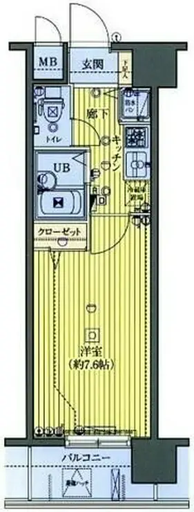 ガラ・ステージ茗荷谷 2階階 間取り