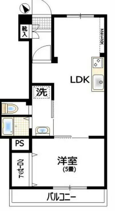 セブンスターマンション日本橋浜町 9階階 間取り