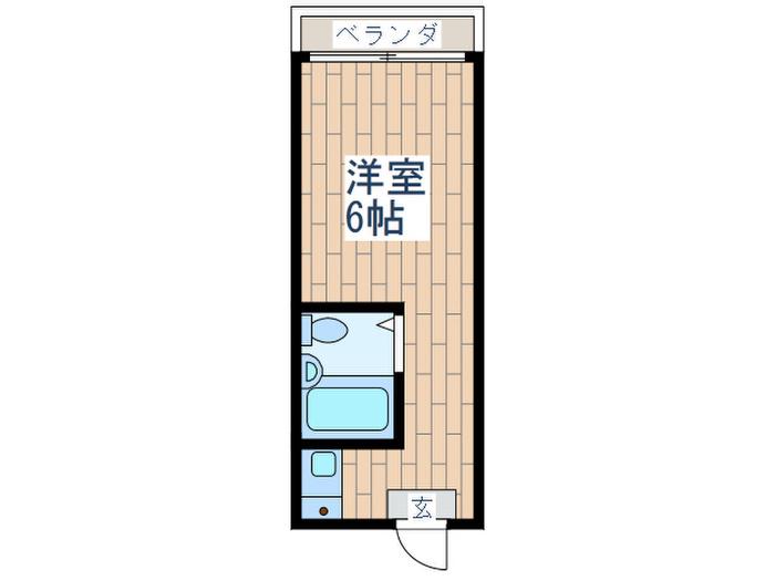 プレステ-ジ久ケ原(ワンルーム/3階)の間取り写真