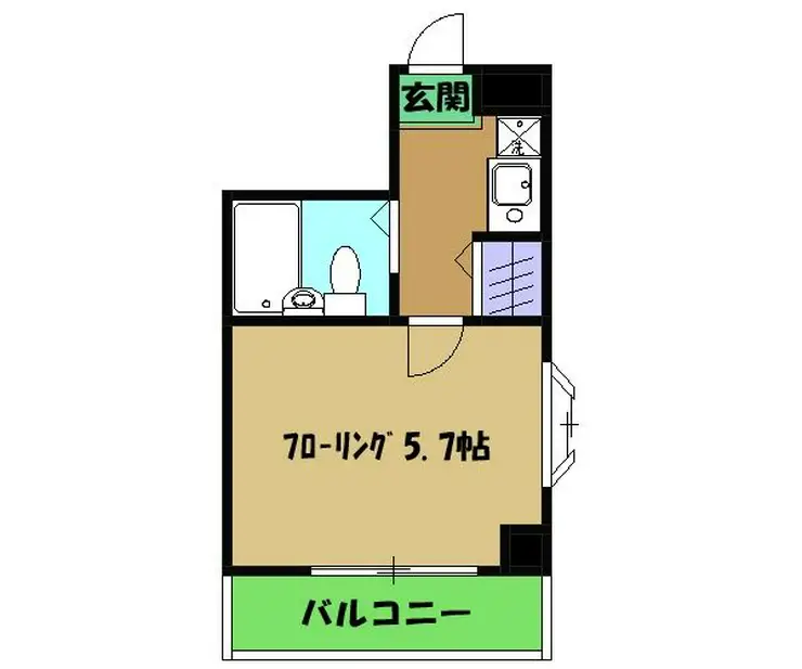 コンフォール煉瓦館 2階階 間取り