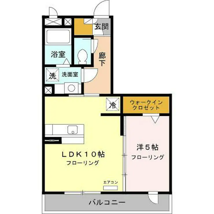 バラディー伏見 3階階 間取り
