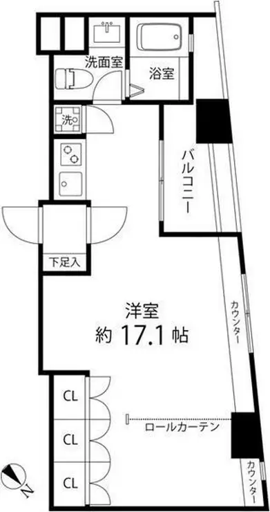レニール本駒込 12階階 間取り