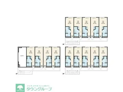 グランヴィラージュ相模原(ワンルーム/2階)の間取り写真