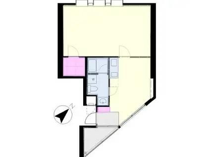 参宮橋ゲストハウス(1K/5階)の間取り写真