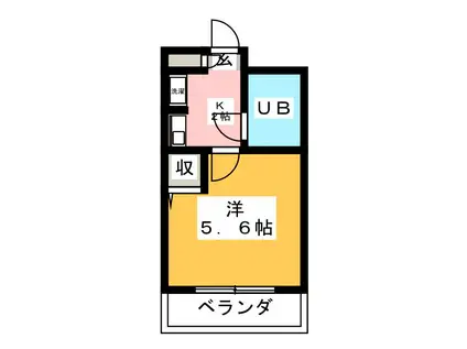 MAC本蓮沼コート(1K/3階)の間取り写真