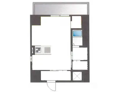 NS言問ビル(ワンルーム/6階)の間取り写真