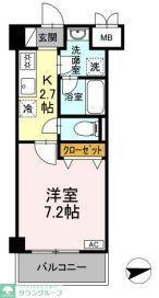 GLOIRE MANSION(1K/3階)の間取り写真