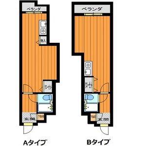 嶋本マンションVIII(ワンルーム/3階)の間取り写真