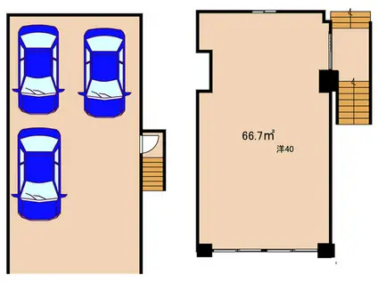 エヌ・シーココモ巽(ワンルーム/2階)の間取り写真