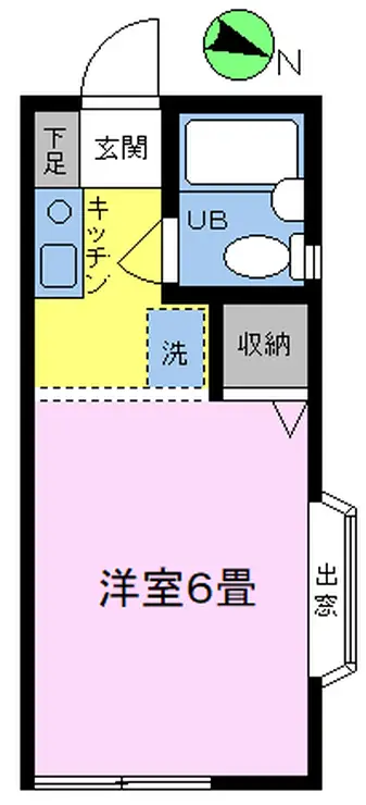 パレ玉川学園 2階階 間取り