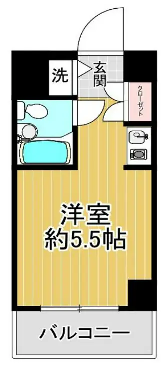 ルネ和田町 5階階 間取り