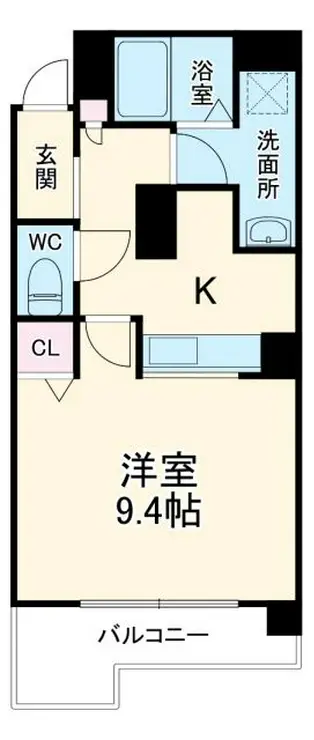 フェリーチェ横濱 6階階 間取り