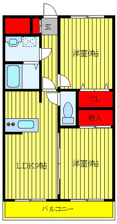 グランベル 6階階 間取り