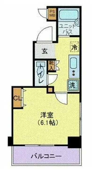 トーシンフェニックス南麻布 2階階 間取り