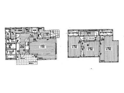 グリーンハウス(3LDK/1階)の間取り写真