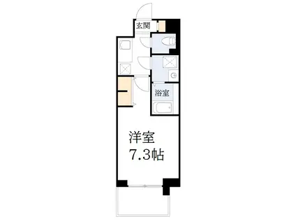 サムティ梅田インターコア(1K/9階)の間取り写真