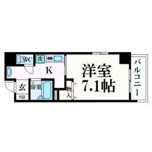 GP栄本町通(1K/10階)の間取り写真