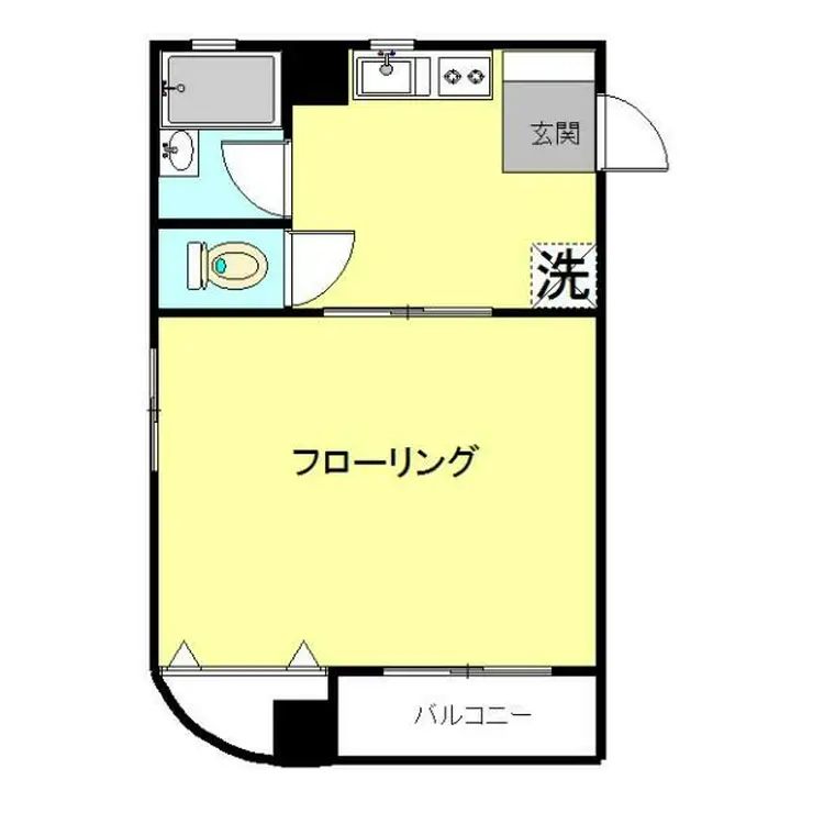 グリーンフォレステ福吉 3階階 間取り