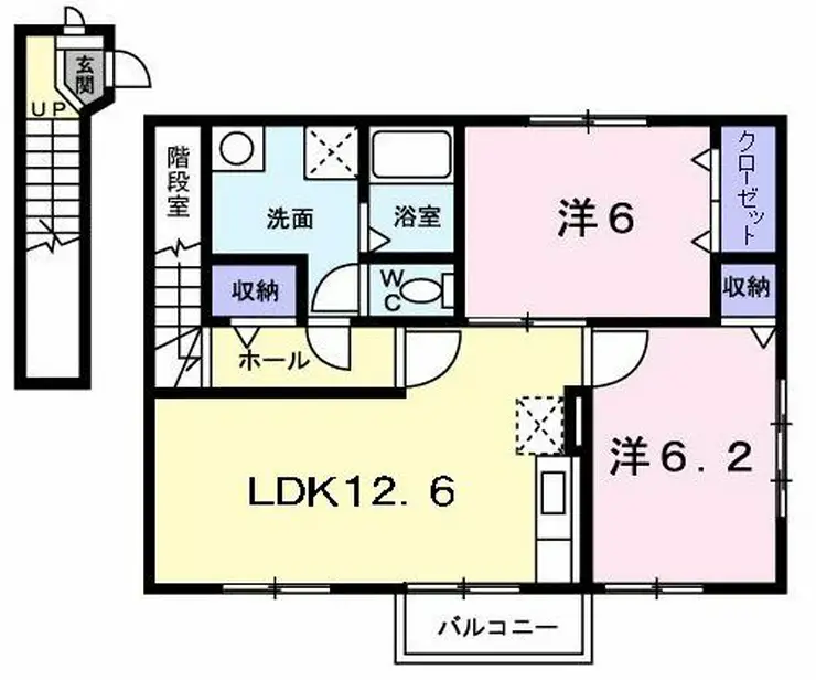 サンクレスト 2階階 間取り