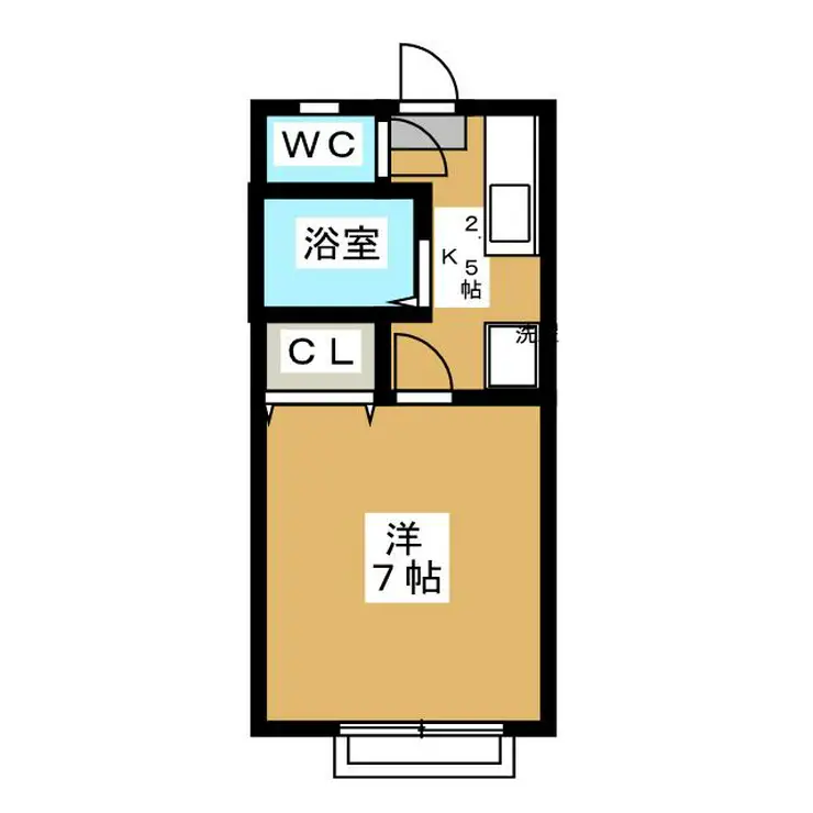 ハイム田原 1階階 間取り