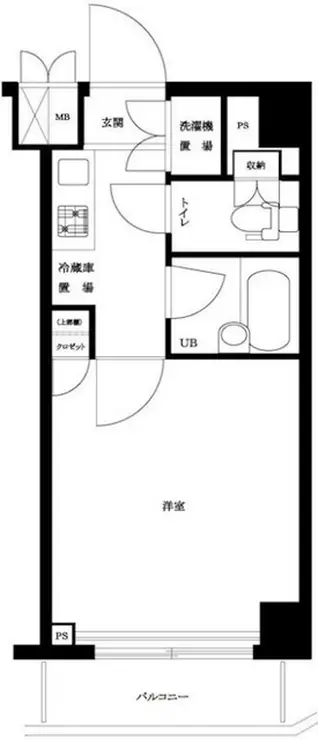 ルーブル京浜蒲田 3階階 間取り