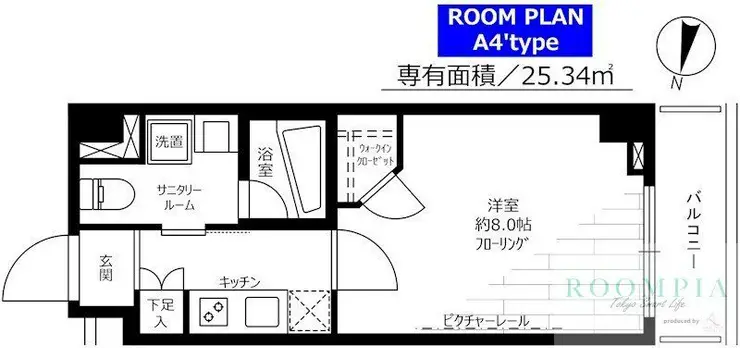 ステージグランデ錦糸町 3階階 間取り