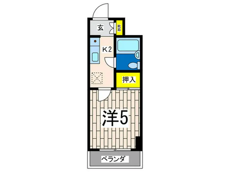 ディア金沢 3階階 間取り