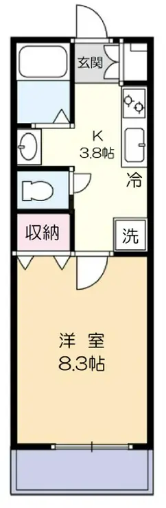 ステージメイト 2階階 間取り