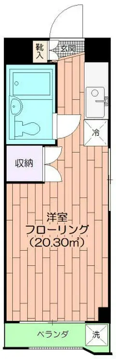 アサミハイツ 2階階 間取り