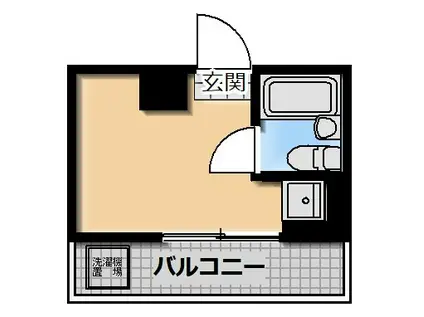 ライフピアモア千束(ワンルーム/3階)の間取り写真