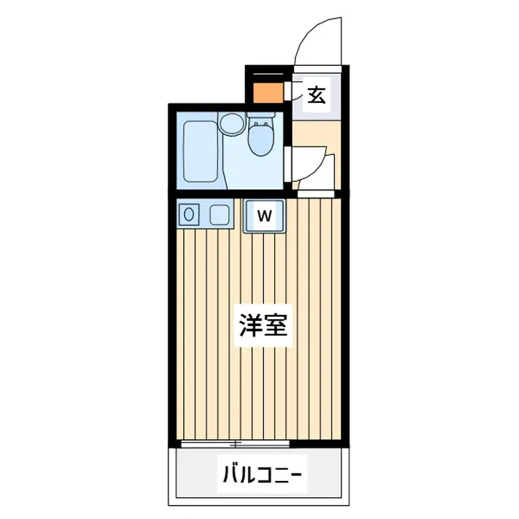 ストーク新丸子壱番館 1階階 間取り