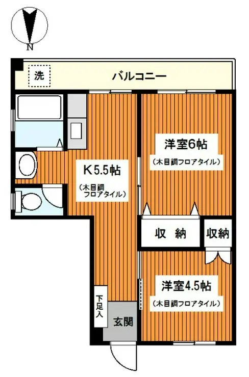 伊藤ビル 5階階 間取り