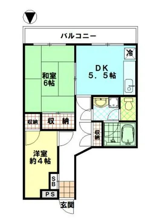 パークサイド三園 2階階 間取り