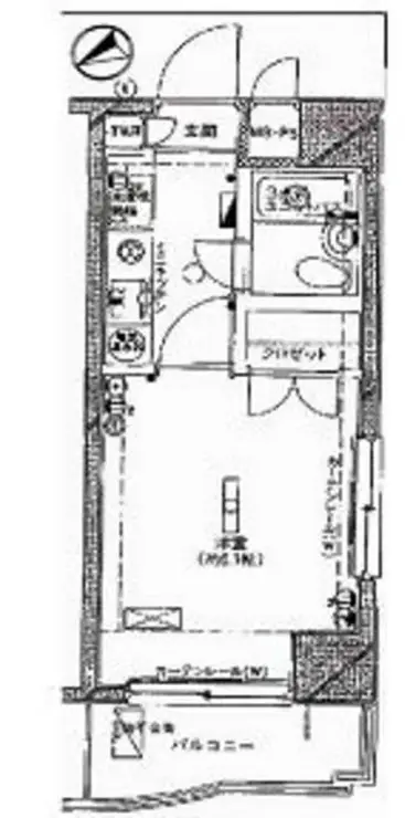 ワコーレ八幡山 6階階 間取り