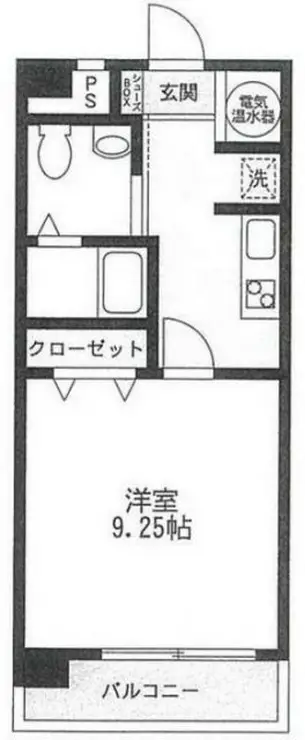 グリーンヒルズOGAWA 1階階 間取り